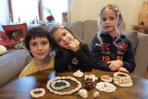 Paul (8ans), Louise (7ans), Olivia (5ans)